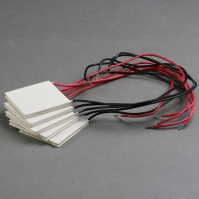 China TE TEC1-12704 Amp 12v Peltier CERAMIC White Thermoelectric PLATE 40*40mm Heat Transfer Max Cooler Module for sale