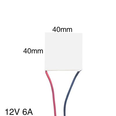 China Peltier effect water cooling and refrigeration Peltier module cooling chip 40*40mm 12V TEC1-12706 for sale