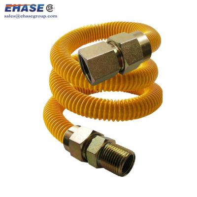 China Connector For Gas Appliances Stainless Steel Flexible Gas Hose Connector Flexible Line for sale