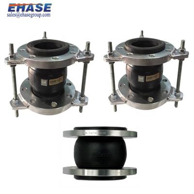 China Rubber Joint Water Pipe Single Sphere Bellow Rubber Expansion Joint for sale