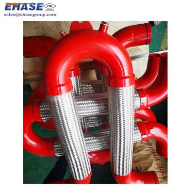 China Offset All Direction Movement FM Flexible Seismic Fire Loops U Loop Expansion Joint for sale