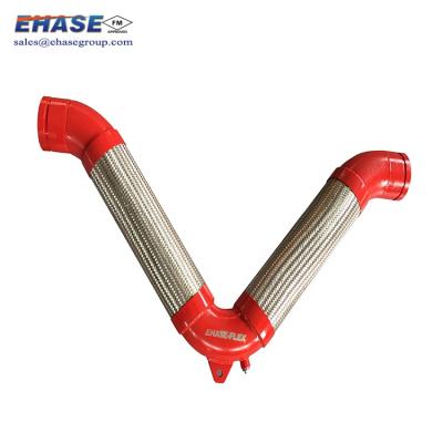 China Offset Steering Movement FM Stainless Steel Flexible Pipe Tube for sale