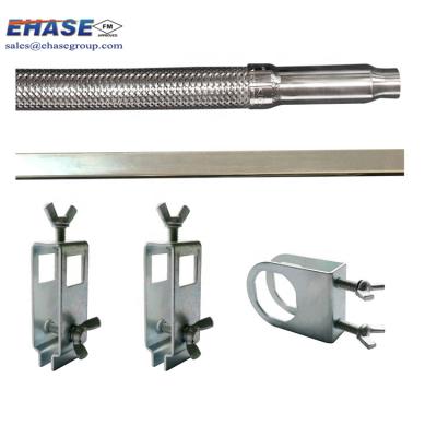 China Connecting Automatic Sprinkler Head FM Approved Flexible Fire Hose Sprinklers Dropper Hose for sale