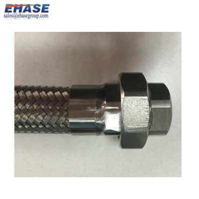 China Absorb vibration and reduce noise flexible metal hose braided flexible hose metal flanged for sale