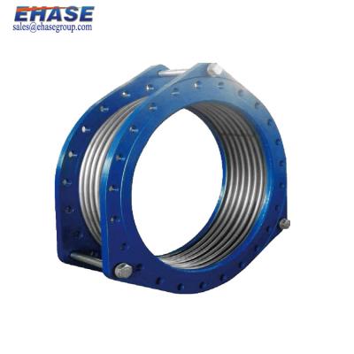 China Absorbing Vibration And Reducing Noise Pipeline Industrial Flange Stainless Steel Flexible Pipe To Bellow Joint Connector With Flange End for sale