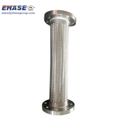 China Deformation joint to compensate flexible settlement FM SS316L stainless steel metal pipe uneven joint with flange connection for sale