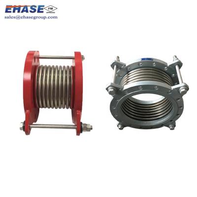 China Absorb viration and reduction of noise FM flexible hose joint connector SS corrugated flexible hose for sale