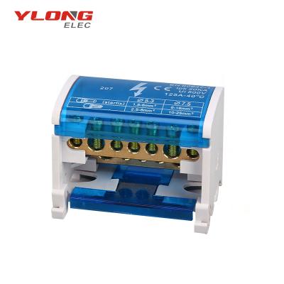 China Installation Terminal Box Circuit Electrical Connector YLC 207 125A 500V for sale