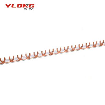 China Electrical Fork MCB Installation YL-301 U Type Busbar 1P 1.2*7 40A for sale