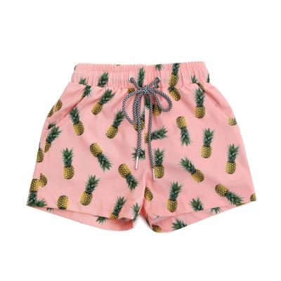 China Anti-Wrinkle Swim Trunks Beach Toddler Swimshorts Boardshorts 4 Way Stretch Custom Logo Kids Boys Board Shorts for sale