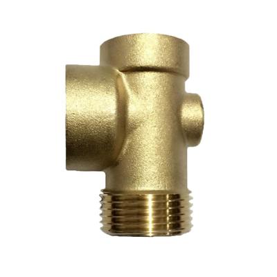 China Machining Brass Connector Five Outlet Bottom Bracket Parts For Water Pump for sale