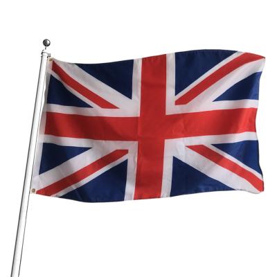 China Healthcare Institutes Wholesale Customized Standard Polyester Made 3x5ft World Flags of UK Flag for sale