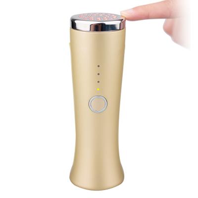 China Popular Skin Tightening In The Market Red Wrinkle Removal LED Light Therapy Beauty Device Heating Infrared Skin Rejuvenation Facial Massager for sale