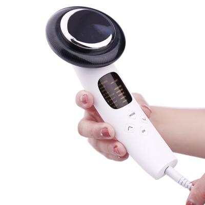 China Skin Tightening Private Label 3 IN 1 EMS Ultrasonic Infrared Body Slimming Massager Fat Reduction Device for sale