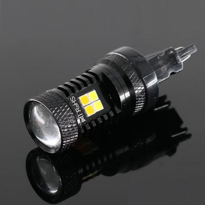 China Populaire Auto LEIDENE Omgekeerde Lichten 3157 van de LEIDENE van P27/van 7W 600Lm Lampen Autorem Te koop