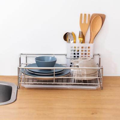 China Amazon Metal Storage Basket Modern Hot-selling Multifunctional Dish Drying Rack for sale