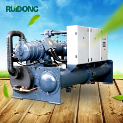 China Commercial Water Cooled Screw Chiller Unit for sale