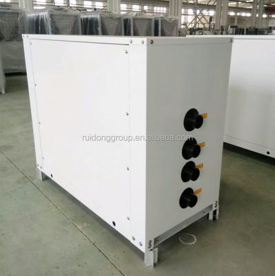 China Mini Scroll Type Cooling / Heating Equipment Water Chiller Or Water Cooled Heat Pump for sale