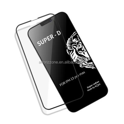 China Factory direct sale Anti-scratch full tempered glass anti-finger glue glue screen protector D big edge glass for Iphone 12 13 pro max glasses for sale