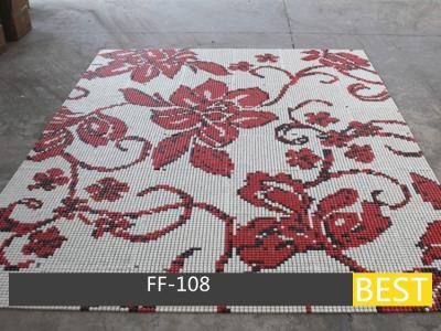 China Pattern Glass Mosaic for sale