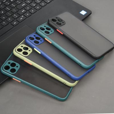 China Wholesale Fashion Custom Design Hard Matte Bumper Case Color PC TPU Back Cover Cell Phone For OPPO F17 pro for sale