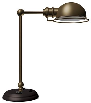 China Hotel Fairfield Inn Guest Room Desk Lamp With Bronze Finish With UL Approved for sale