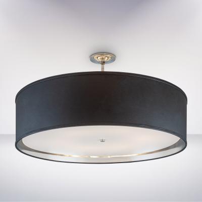 China Modern Simple Modern Black Dome Lamp Hotel Engineering Custom Lamps for sale