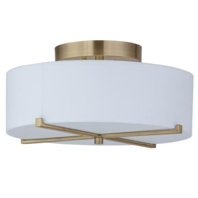 China Hotel Flush Mount Ceiling Mount With Drum Acrylic Shade for sale