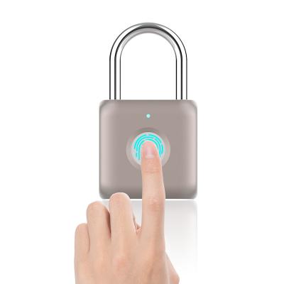 China Smart briefcase elinsmart P8 fingerprint password padlock/fingerprint padlock/cabinet/luggage/bike/bag/door Refrigerator for sale