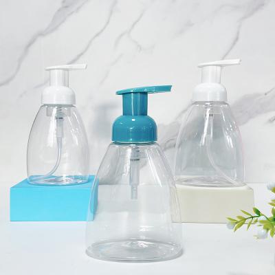 China Empty Plastic Foam Cosmetic Packaging Bottle With Foaming Shampoo Detergent Bath Wash Hand Sanitizer Soap Dispenser Lotion Pump 150ml 200ml for sale