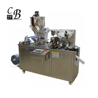 China Food Industry Automatic Honey Sauce Ketchup Blister Filling Seal Machine for sale