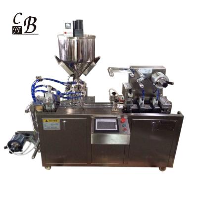 China Food Industry Automatic Blister Cream Filling Packing Machine For Tourism Products for sale