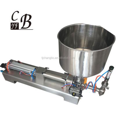 China Semi automatic beverage filling machine for shampoo-cream for sale