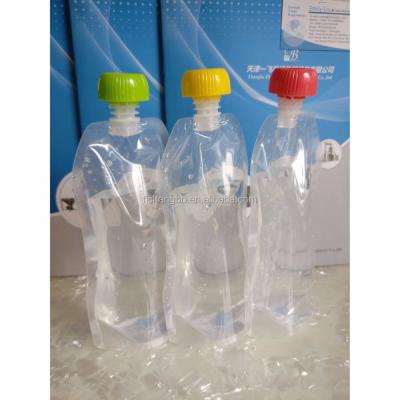 China Recycled Water Stand Up Spout Pouch Bags for sale