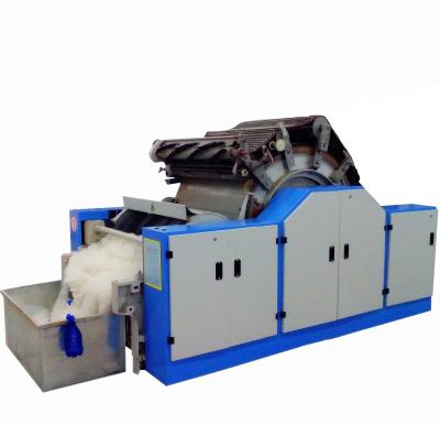 China High yield sheep wool carding machine cashmere semi closed destacking machine for sale for sale