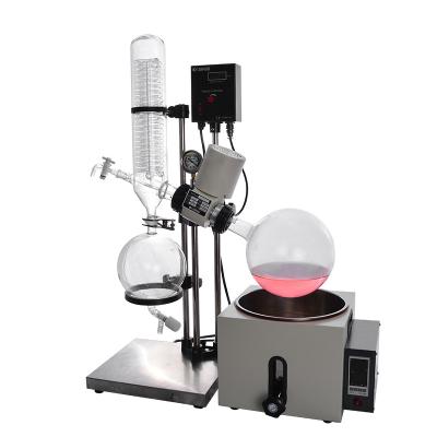 China Laboratory Industrial Glass Vacuum Flash Rotary Evaporator for sale