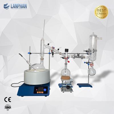 China Laboratory Vacuum Short Path Fractional Distillation Kit 5L en venta