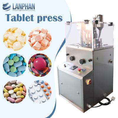 China Candy Herbal Pill Medico Tableting Maker La leche de hacer la máquina rotativa de la tableta de prensa en venta