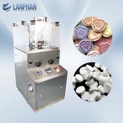 China Rotary Tablet Press Factory Coffee Milk Powder Candy Salt Tablet Press Machine Te koop