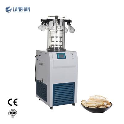 China 6kg laboratory use lyophilizer freeze dryer for sbiological research medical pharmaceuticals for sale