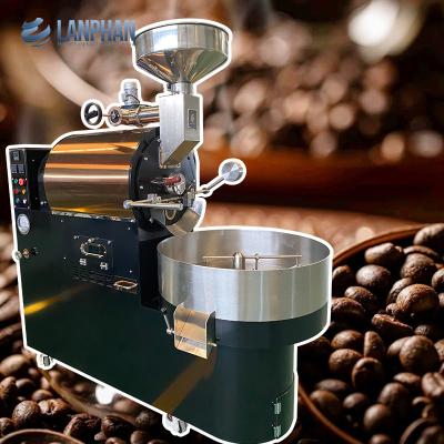 China 1-6 kg/partido Gas eléctrico Aire caliente Granos de café Equipo de panadería Máquina de tostado de café en venta