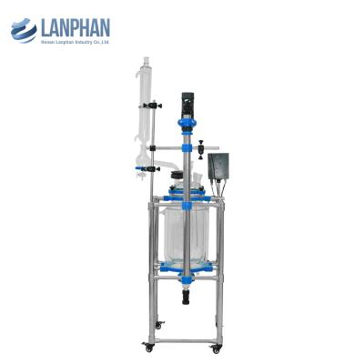 China Edelstahl 304 Jaceted-Quarz-Glas-Reaktordruckbehälter zu verkaufen