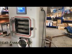 Vacuum Lab Freeze Dryer Lyophilizers 3500W Air Cooled Precise Control