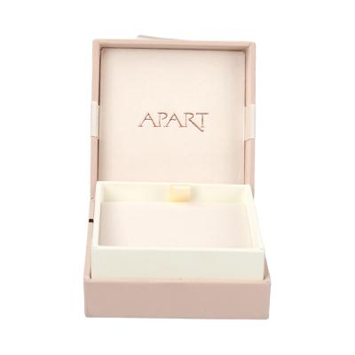 China Recycled Materials Recycled Materials Luxury Jewelry Packaging Boxes Custom Logo Jewelery Packaging Necklace Paper Box for sale