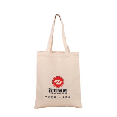 China Large Capacity Grocery Mini Tote Bag Canvas Cotton Tote Handled Eco Friendly Shopping Bag for sale