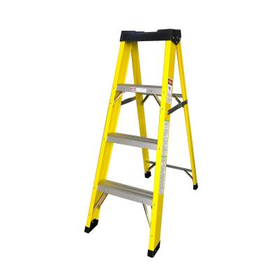 China Hot Selling Insulation Ladders Ladder Low Price 8.8m Fiberglass Industrial Platform Ladder for sale