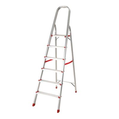 China Seven Step Folding Ladders Aluminum Folding Step Ladder Indoor Step Ladder for sale