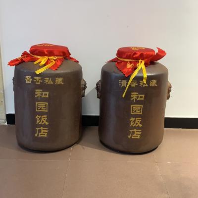 China High Quality Ceramic Hotels Hot Sale Wine Storage Equipment Wine Jar For Factory for sale