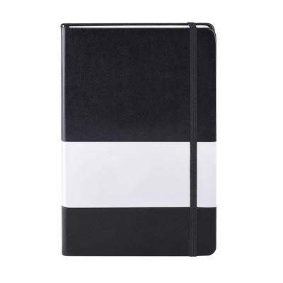 China Custom Printing Black Hot Paper Hardcover Planner Hardcover Planner Sales Notebook Printing With Elastic Band for sale