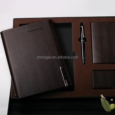 China New And Fashion High End Promotional Gift Set Notebook Organizer for sale